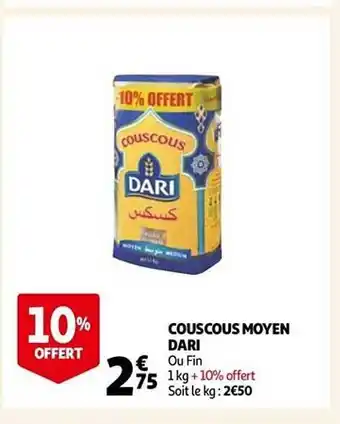 Auchan Couscous moyen dari offre