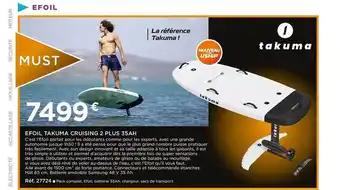 Éfoil takuma cruising 2 plus 35ah
