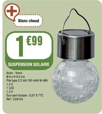 La Foir'Fouille Suspension Solaire offre