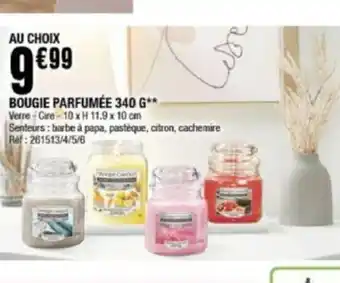 La Foir'Fouille Bougie Parfumee 340g offre