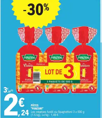 Pâtes "Panzani"