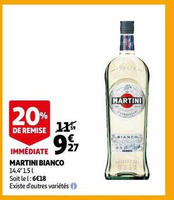 Auchan Martini bianco offre