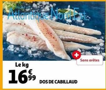 Auchan Dos de cabillaud offre