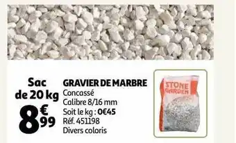 Gravier de marbre