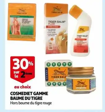 Auchan Cosmediet gamme baume du tigre offre
