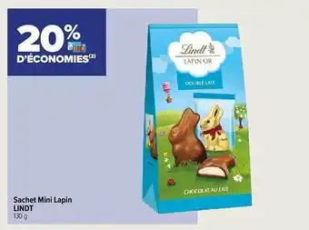 Carrefour Contact Sachet mini lapin lindt offre