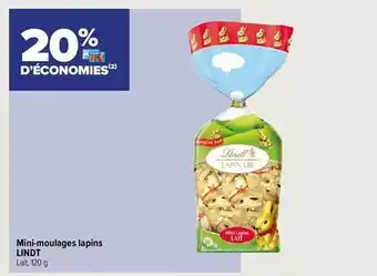 Carrefour Contact Mini-moulages lapins lindt offre