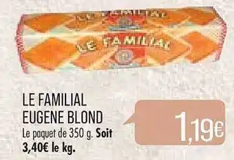 Le familial eugène blond