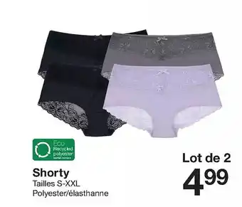 Zeeman Shorty offre