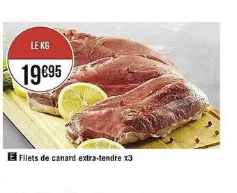 Casino Supermarchés Filets de canard extra-tendre x3 offre