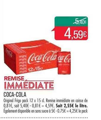 Match Coca-cola offre