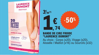 E.Leclerc Bande De Cire Froide "Laurence Dumont" offre