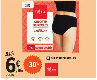 E.Leclerc Culotte De Regles offre
