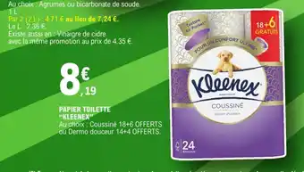 E.Leclerc Papier toilette "KLEENEX" offre
