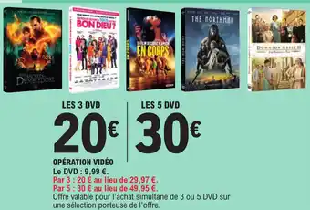 E.Leclerc Opération vidéo offre