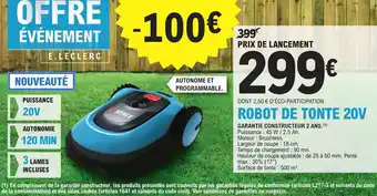 E.Leclerc Garantie constructeur 2 ans offre