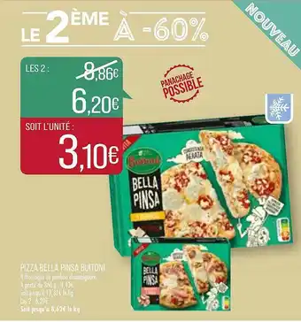 Match Pizza Bella Pinsa Buitoni offre