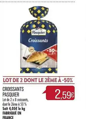 Match Croissants Pasquier offre