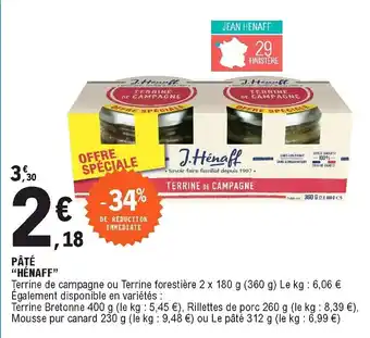 Pâté "hénaff"