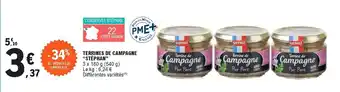 Terrines de campagne "stéphan"