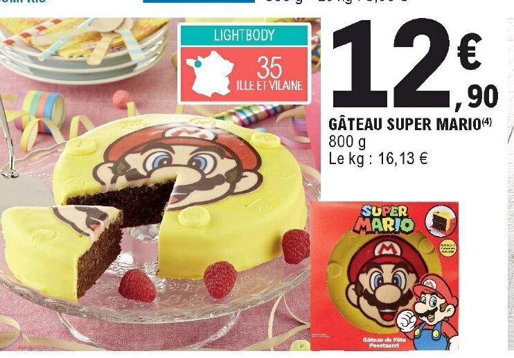 Promo Gateau Super Mario Chez E Leclerc Promo Gateau Super Mario Chez E Leclerc