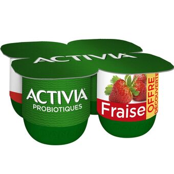 Auchan Supermarché Activia fruits offre