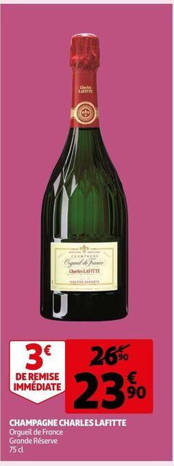 Auchan Supermarché Champagne charles lafitte offre
