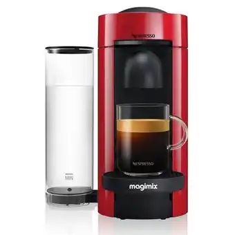 Magimix nespresso vertuo plus rouge