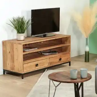 Meuble tv en bois recyclé canberra