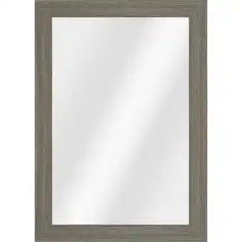 La Foir'Fouille Miroir mural tradition - l 76 x l 56 cm - différents modèles - gris chêne - k.koon offre