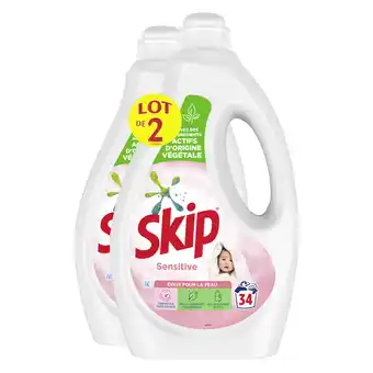 Auchan Supermarché Lessive liquide sensitive skip offre