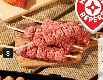 E.Leclerc 4 Brochettes de boeuf haché "férial" offre