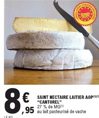 Saint Nectaire Laitier AOP