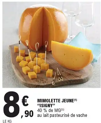 E.Leclerc Mimolette jeune offre