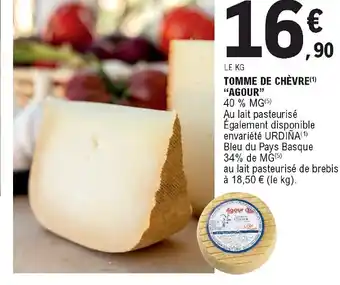 E.Leclerc Tomme de Chèvre offre