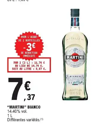 E.Leclerc "Martini" offre