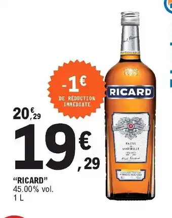 E.Leclerc "Ricard" offre