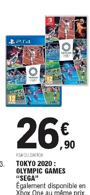 Tokyo 2020 Olympic Games Sega