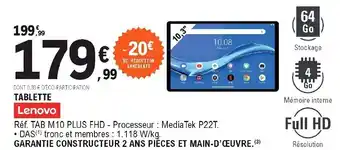 E.Leclerc Tablette offre