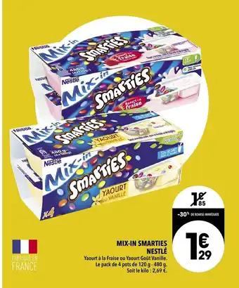 Supeco Mix-In Smarties Nestlé offre