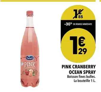 Supeco Pink Cranberry Ocean Spray offre