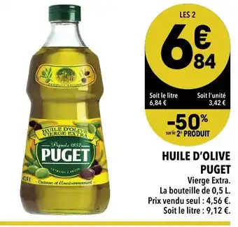 Supeco Huile d'Olive Puget offre