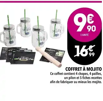 Supeco Coffret à Mojito offre