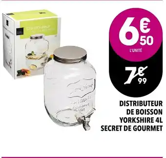 Supeco Distributeur De Boisson Yorkshire 4L offre