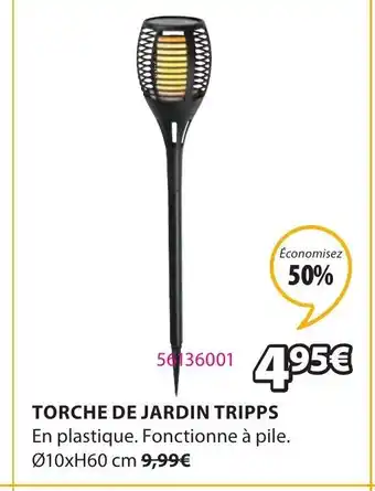 JYSK Torche De Jardin Tripps offre