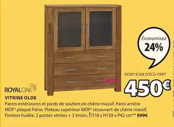 JYSK Vitrine Olde offre