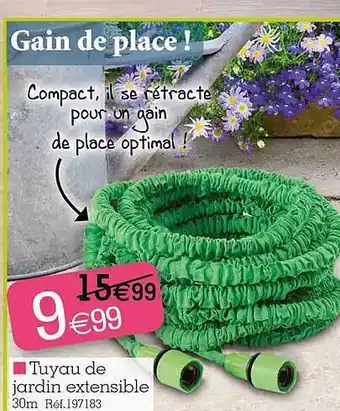 Kandy Tuyau de jardin extensible offre