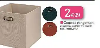Kandy Case de rangement offre