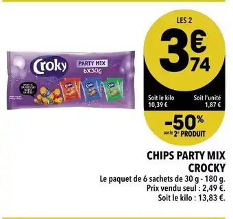 Chips Party Mix Crocky