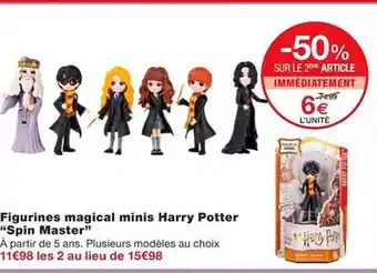 Monoprix Figurines magical minis harry potter offre